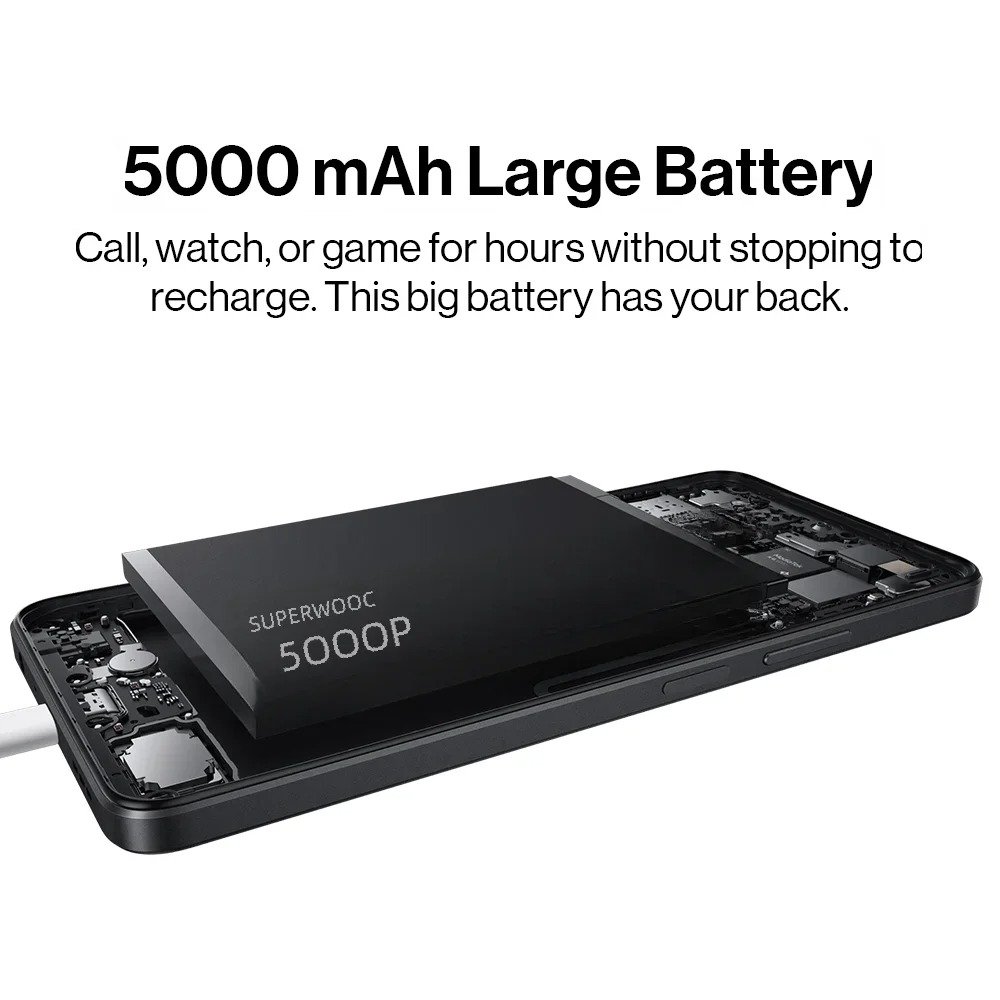5G Smartphone OnePlus Nord N30 SE Mobile Phone 128GB 6.72" Big Display Telephone 50MP Camera Dual Stereo Speakers 33W 5000mAh